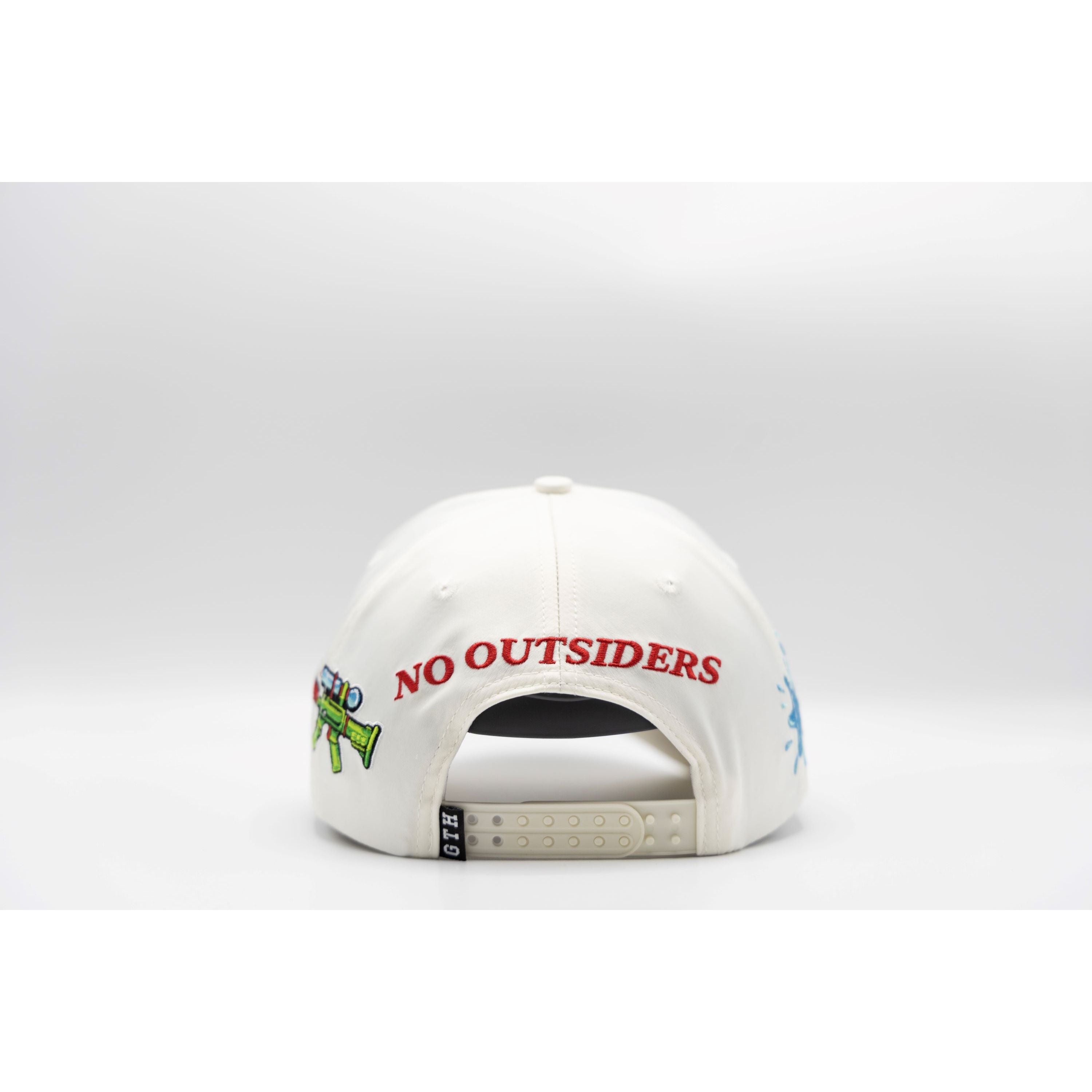 GTH Hydro white Snapback Hat